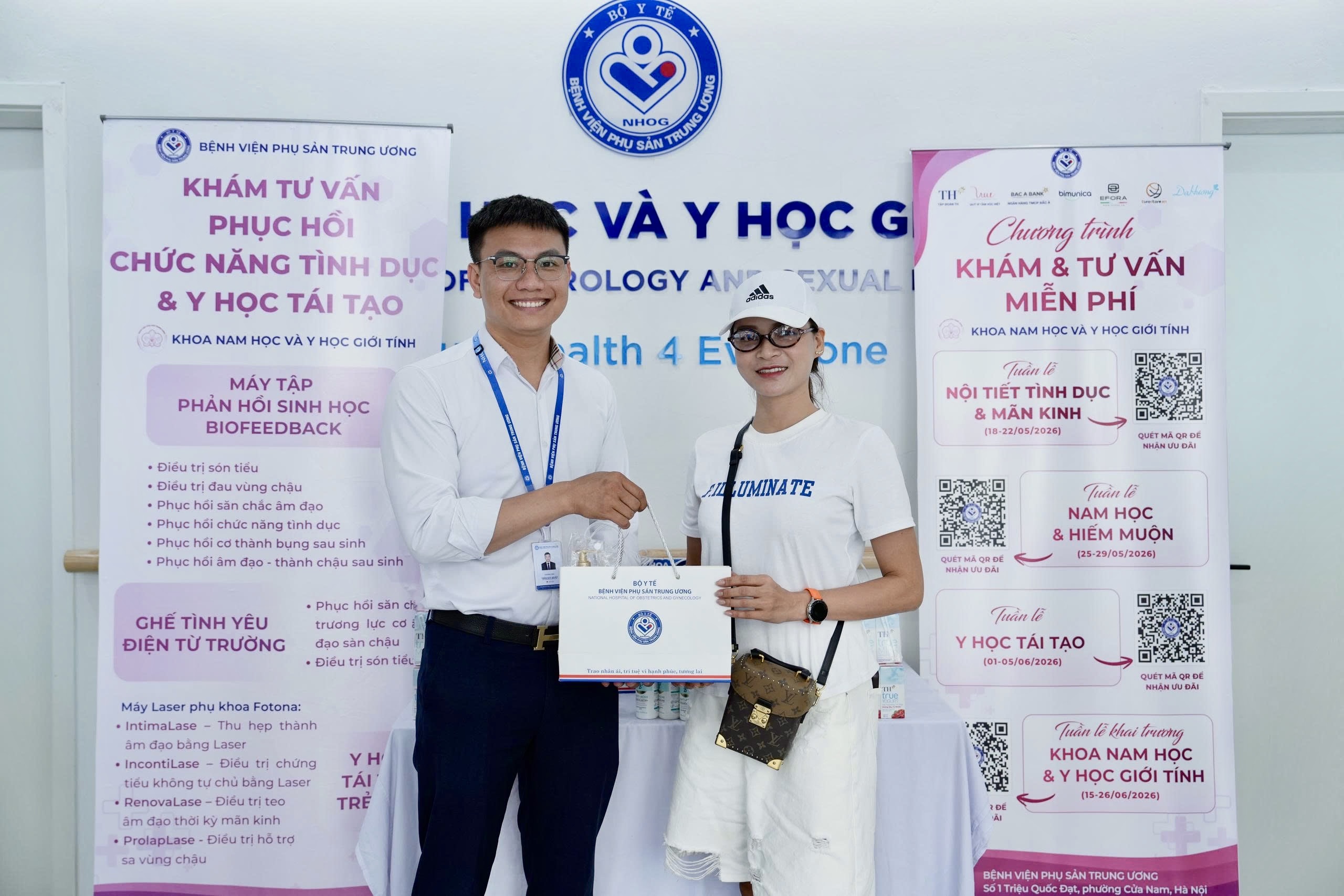 115 bệnh nhân được tiếp cận dịch vụ khám và tư vấn miễn phí về sức khỏe sinh sản, sức khỏe tình dục